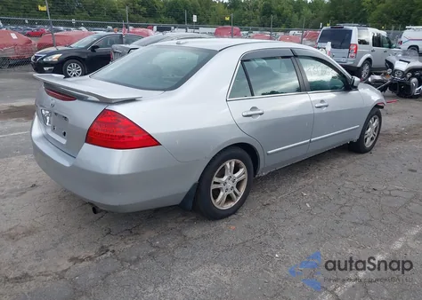 2007 Honda Accord 2.4 Ex из США, поврежденный, VIN 1HGCM56797A178661